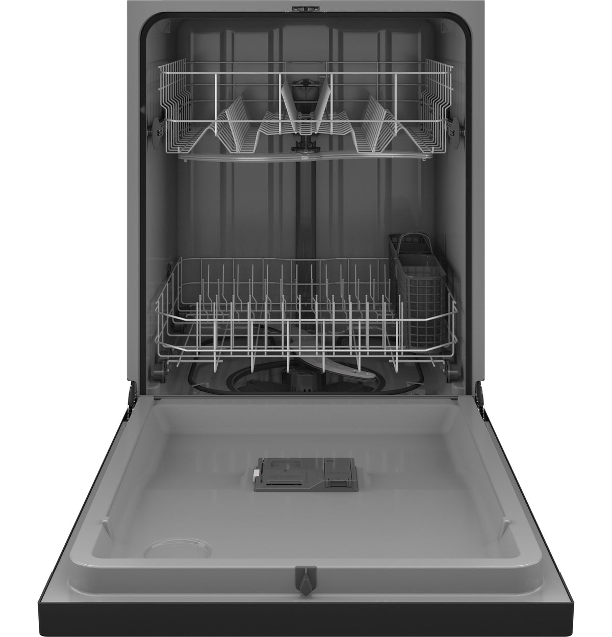 GE Dishwasher with Front Controls (GDF450PGRBB)