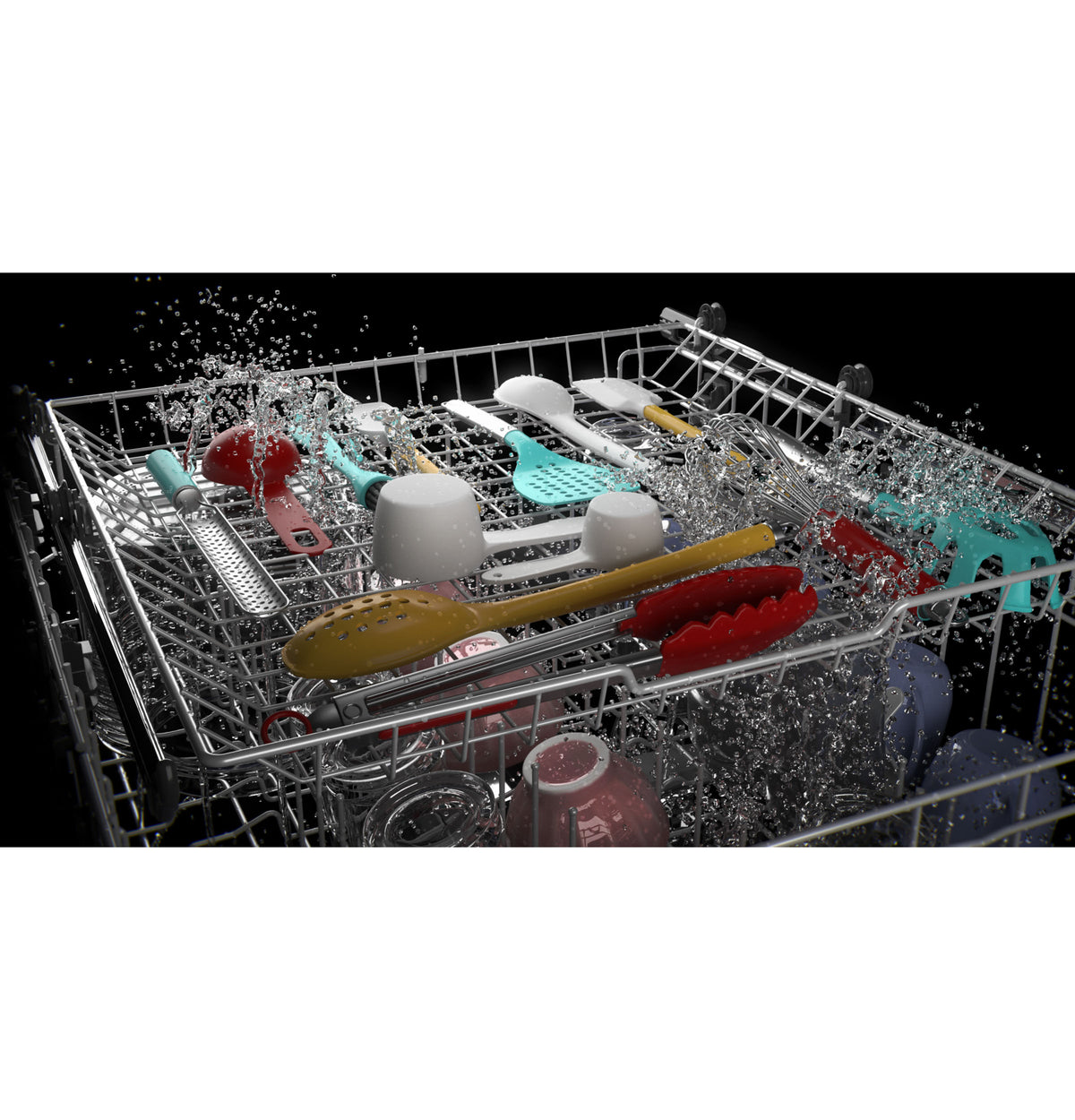 GE Top Control with Plastic Interior Dishwasher with Sanitize Cycle & Dry Boost (GDT630PYRFS)