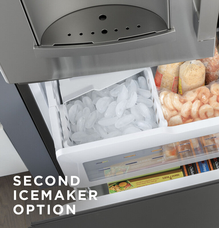 GE 27.7 Cu. Ft. Fingerprint Resistant French-Door Refrigerator (GFE28GYNFS)