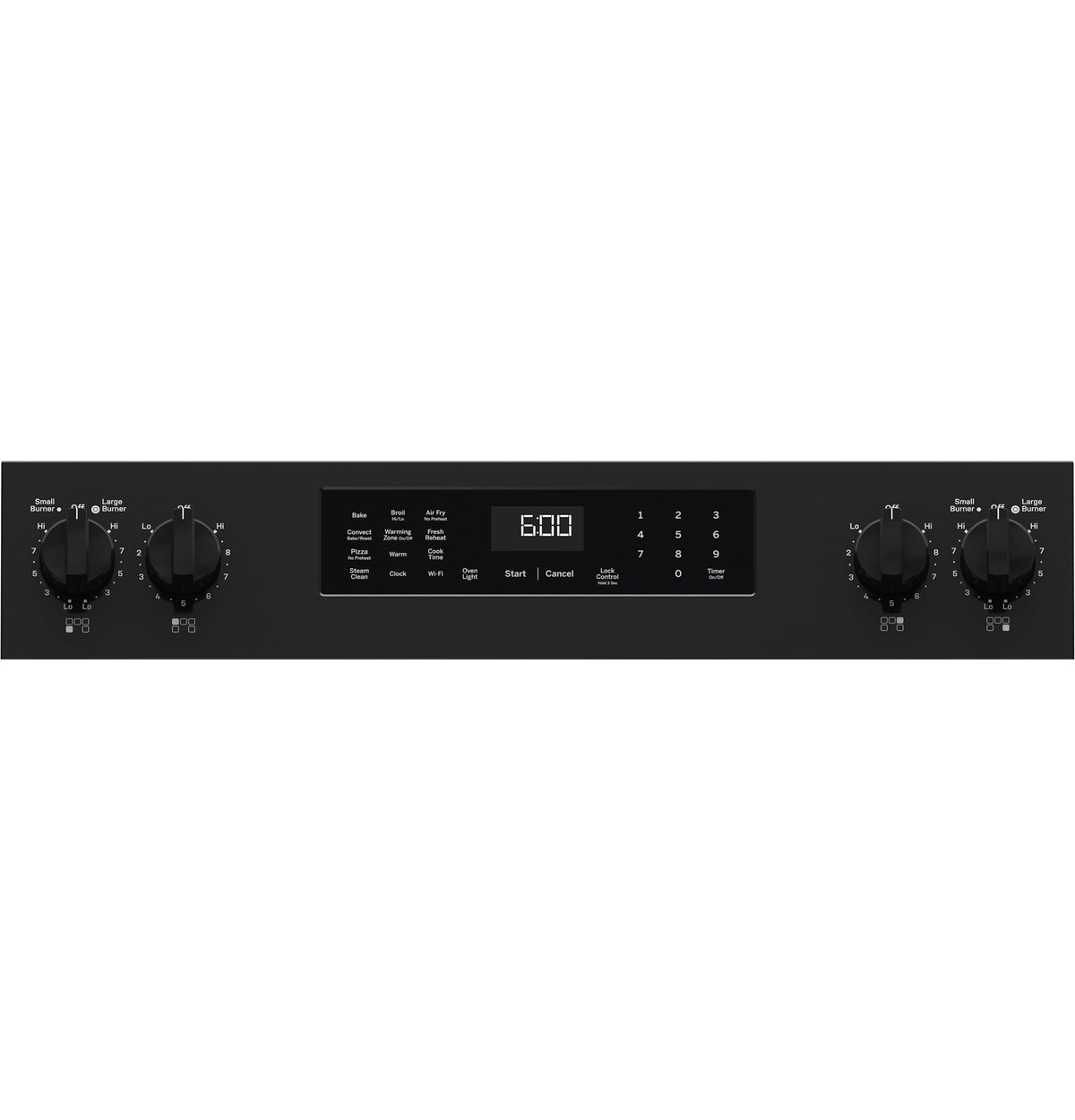 GE 30" Free-Standing Electric Convection Range with No Preheat Air Fry and EasyWash Oven Tray (GRF600AVBB)