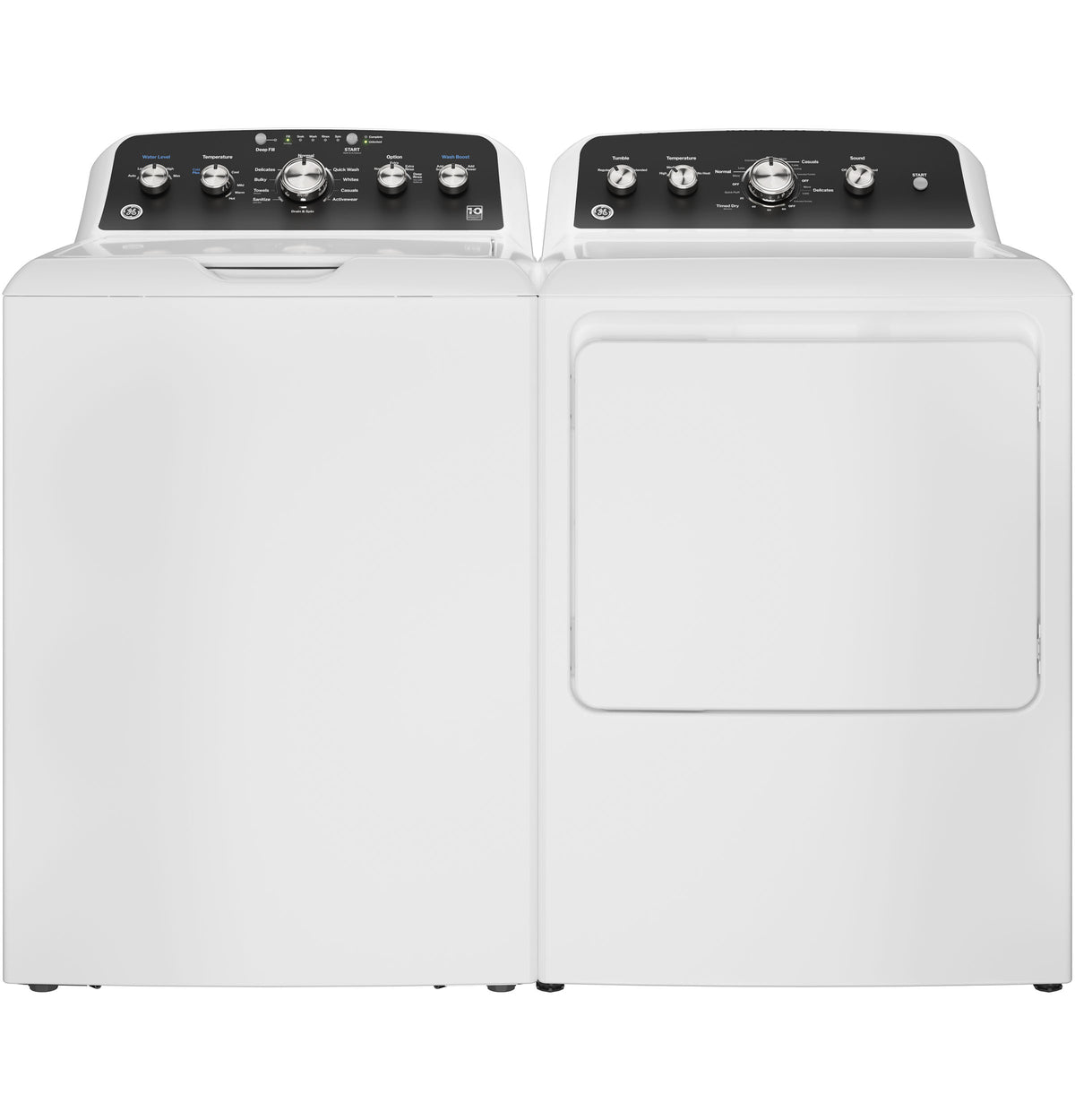 GE 7.2 cu. ft. Capacity Electric Dryer with Up To 120 ft. Venting and Extended Tumble (GTD48EASWWB)