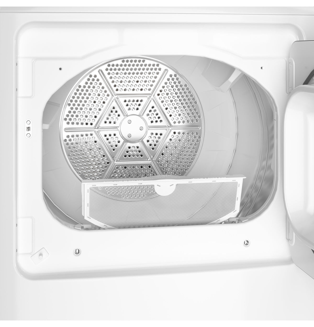 GE 7.2 cu. ft. Capacity Electric Dryer with Up To 120 ft. Venting and Extended Tumble (GTD48EASWWB)
