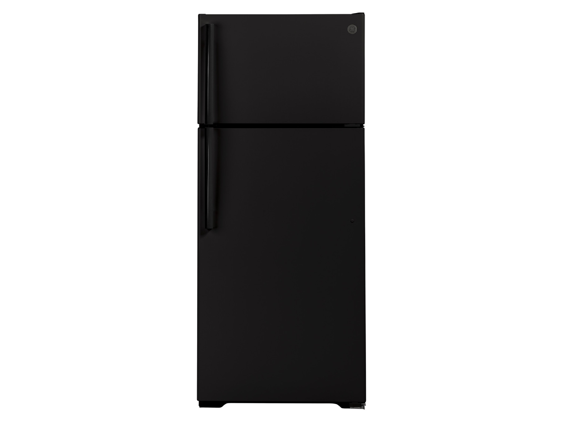 GE 17.5 Cubic Foot Top Mount Refrigerator Black