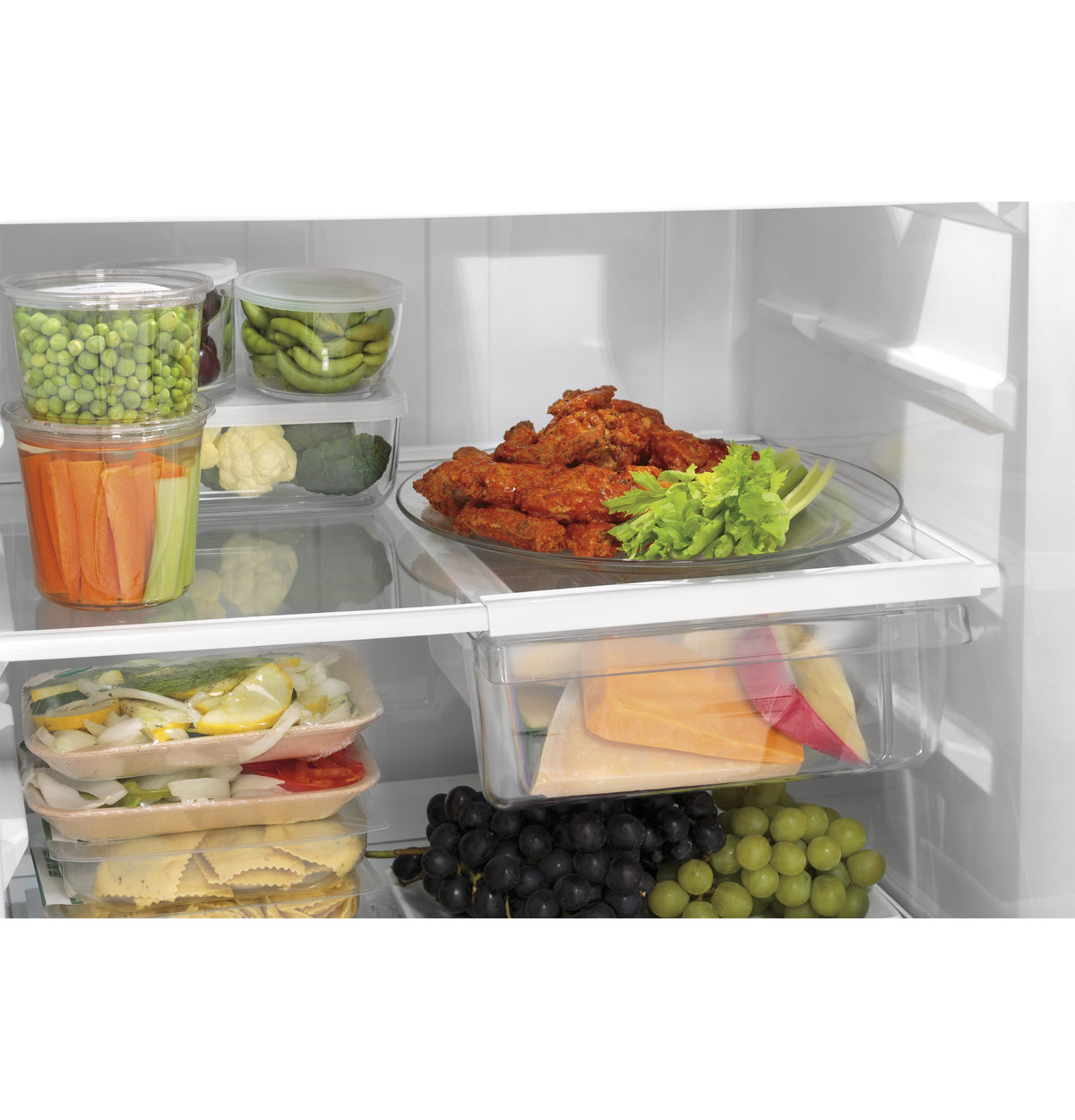 GE 17.5 Cu. Ft. Top-Freezer Refrigerator (GTS18HYNRFS)