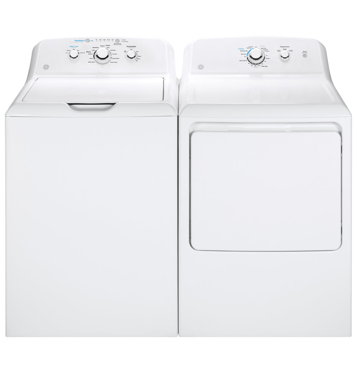 GE 4.0 cu. ft. Capacity Washer with Stainless Steel Basket and Water Level Control (GTW325ASWWW)