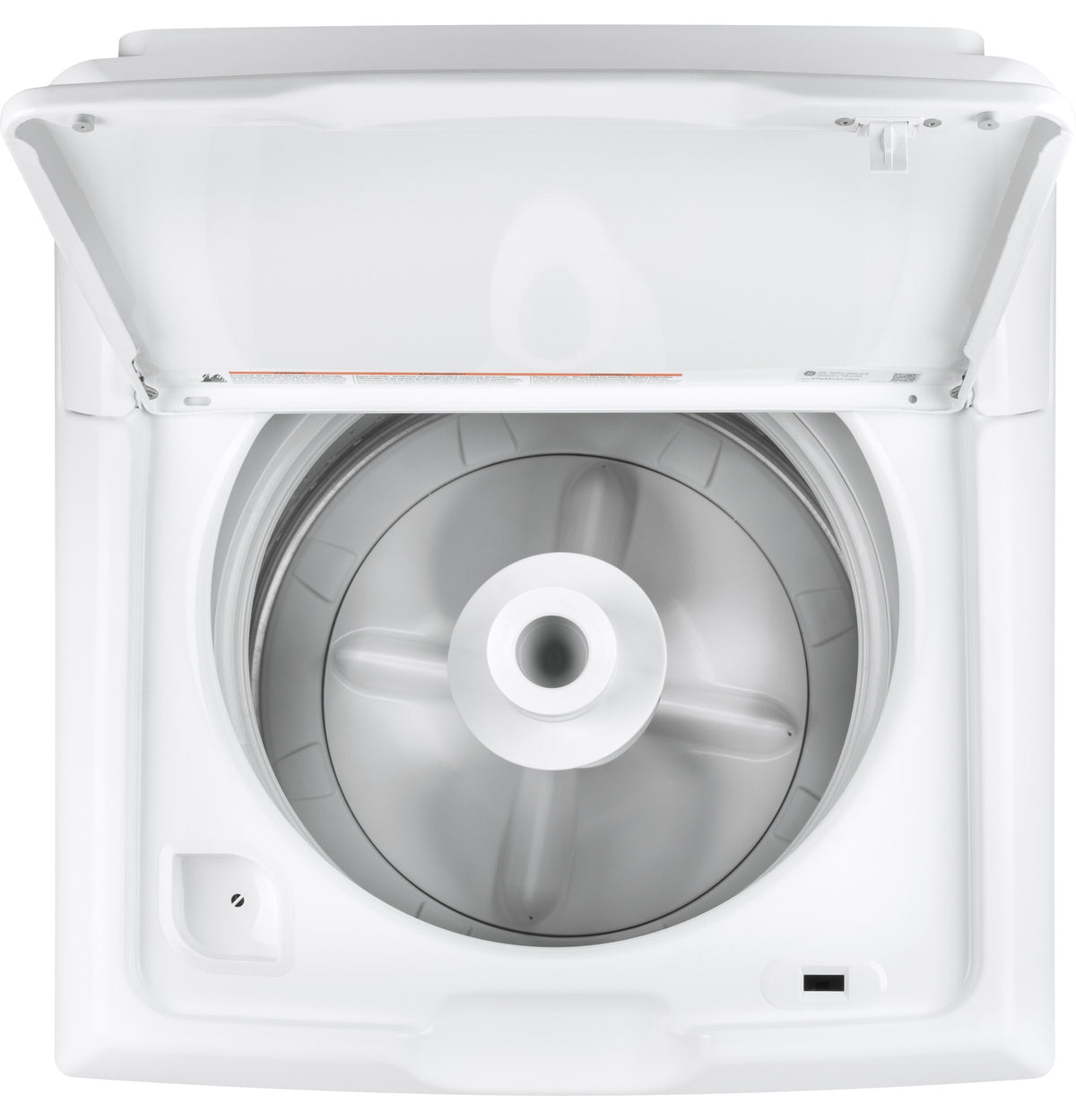 GE 4.0 cu. ft. Capacity Washer with Stainless Steel Basket and Water Level Control (GTW325ASWWW)