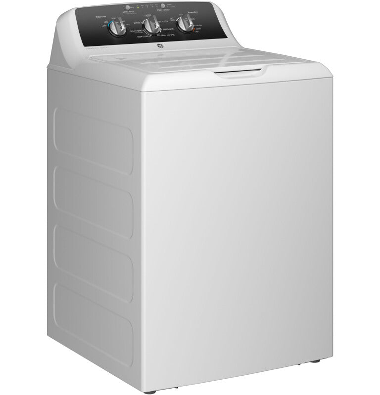 GE 4.3 cu. ft. Capacity Washer with Stainless Steel Basket,5-yr Limited Warranty (GTW525ACWWB)