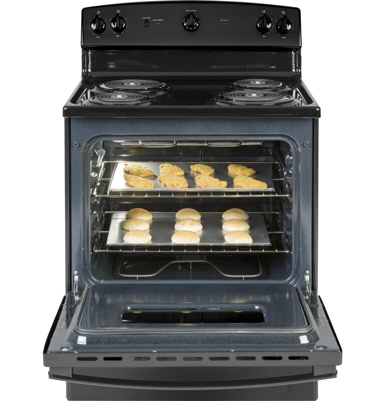 GE 30" Free-Standing Electric Range (JBS160DMBB)