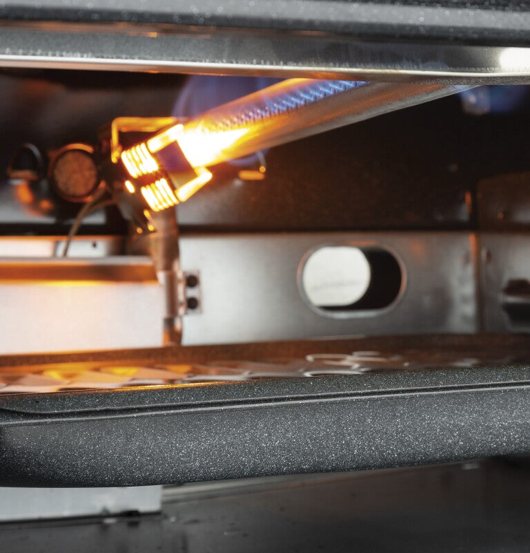 GE 30" Free-Standing Front Control Gas Range (JGBS10DEMWW)