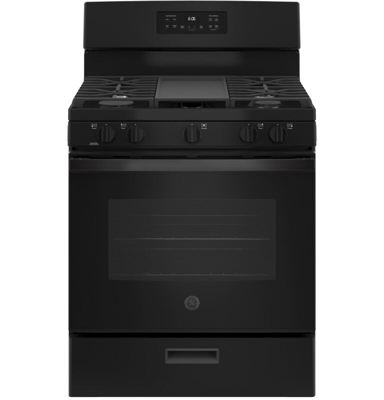 GE 30" Free-Standing Gas Range (JGBS66DEKBB)