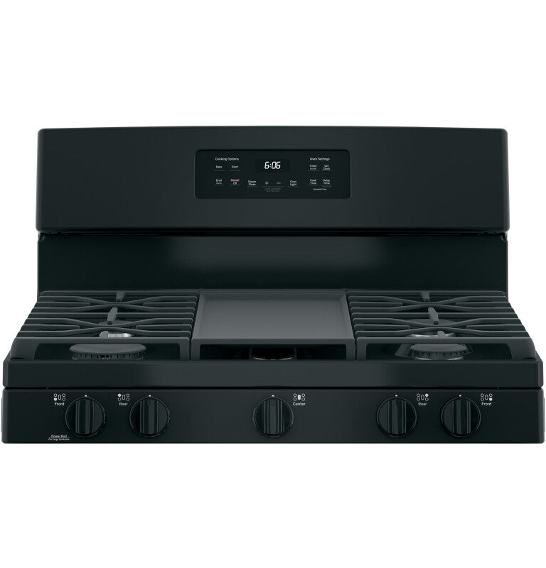 GE 30" Free-Standing Gas Range (JGBS66DEKBB)