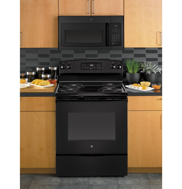 GE 1.6 Cu. Ft. Over-the-Range Microwave Oven (JVM3160DFBB)