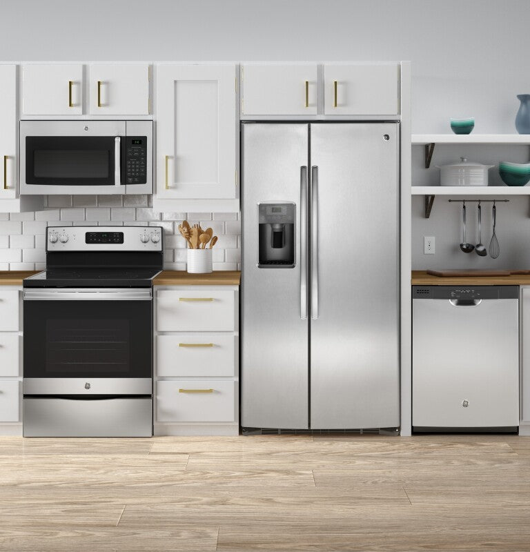 GE 1.6 Cu. Ft. Over-the-Range Microwave Oven (JVM3160RFSS)
