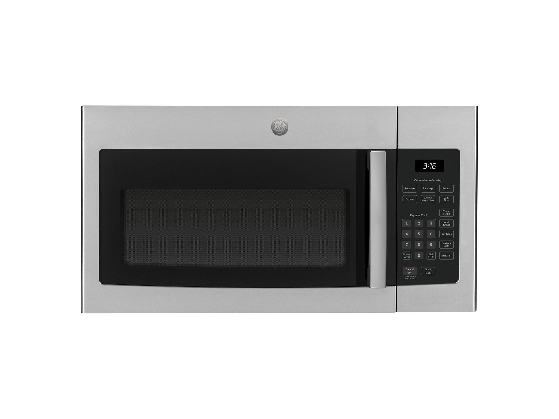 GE 1.6 Cubic Foot Over-the-Range Microwave Stainless Steel