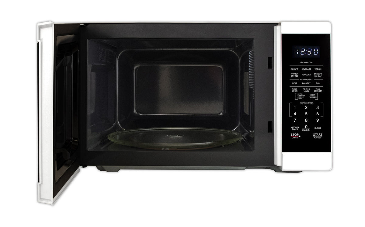 Sharp 1.4 Cu. Ft. 1100w White Countertop Microwave Oven (SMC1461KW)