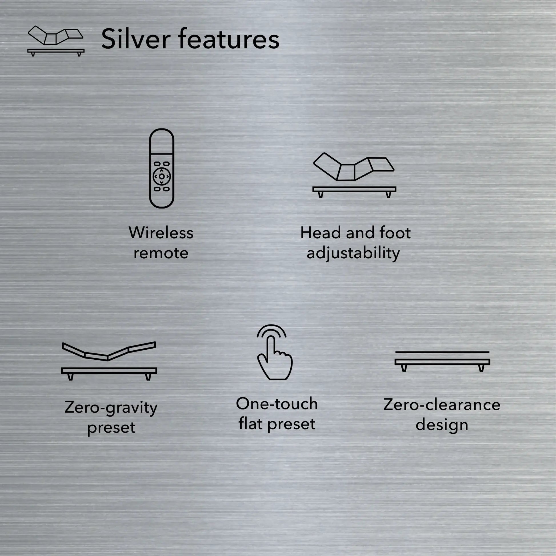 Baselogic Silver Adjustable Base