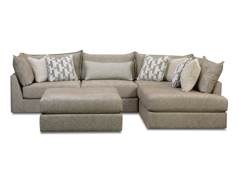 Seluna Truffle 5 Pc Sectional