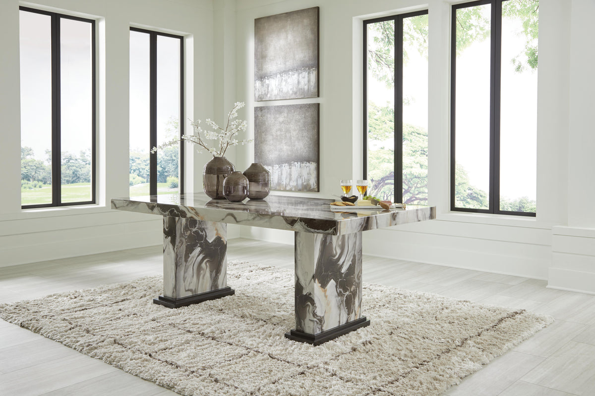 Jeshina 7 Pc Dining Table Set