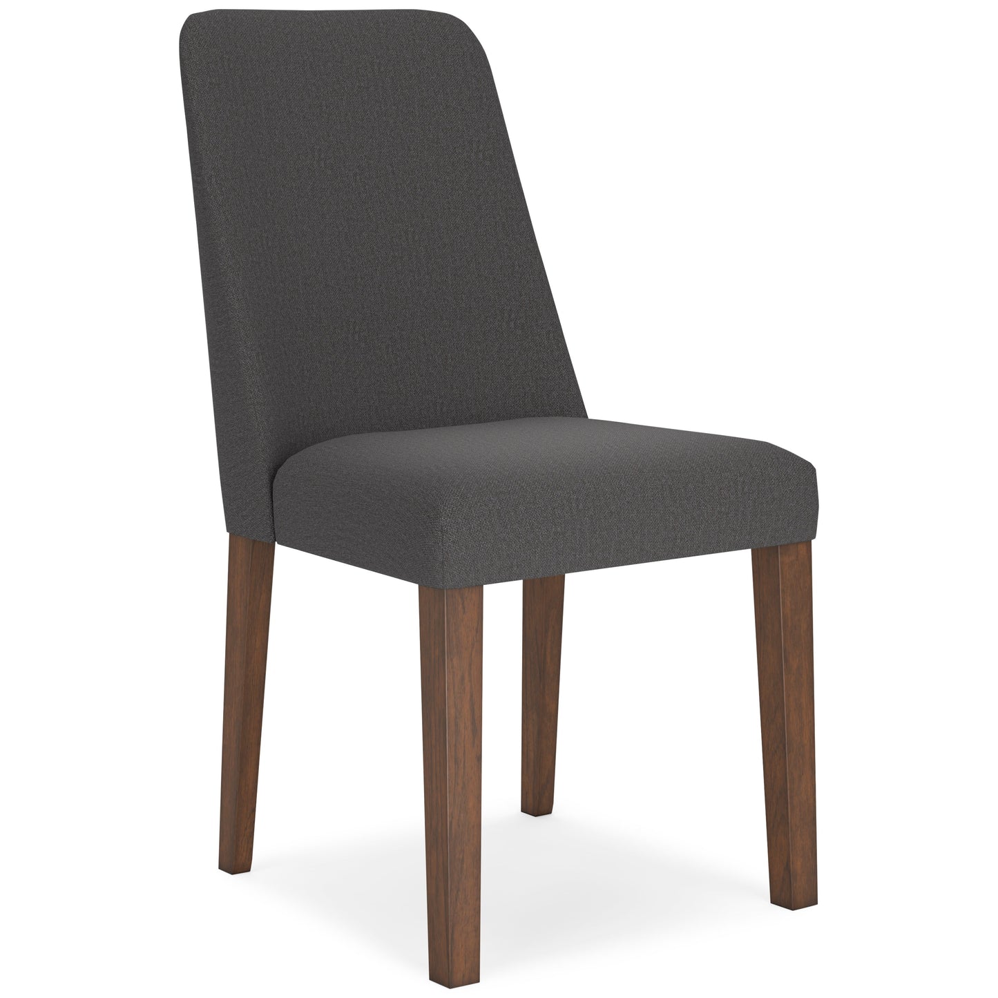Lyncott black upholstered dining chair