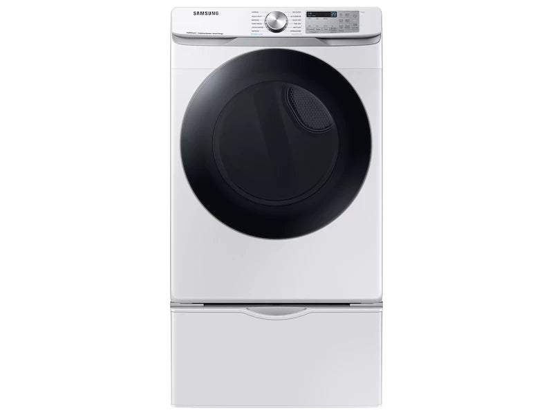 Samsung Steam Sanitize+, Sensor Dry, 7.5 cu.ft. (DVE45B6300W) Dryer