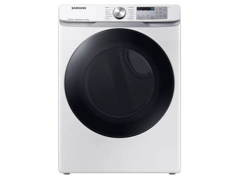 Samsung Steam Sanitize+, Sensor Dry, 7.5 cu.ft. (DVE45B6300W) Dryer