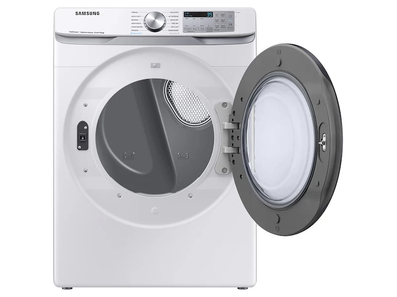 Samsung Steam Sanitize+, Sensor Dry, 7.5 cu.ft. (DVE45B6300W) Dryer