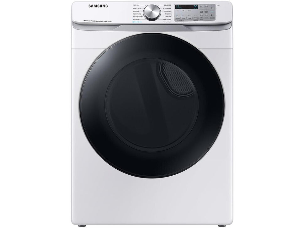 Samsung Steam Sanitize+, Sensor Dry, 7.5 cu.ft. (DVE45B6300W) Dryer