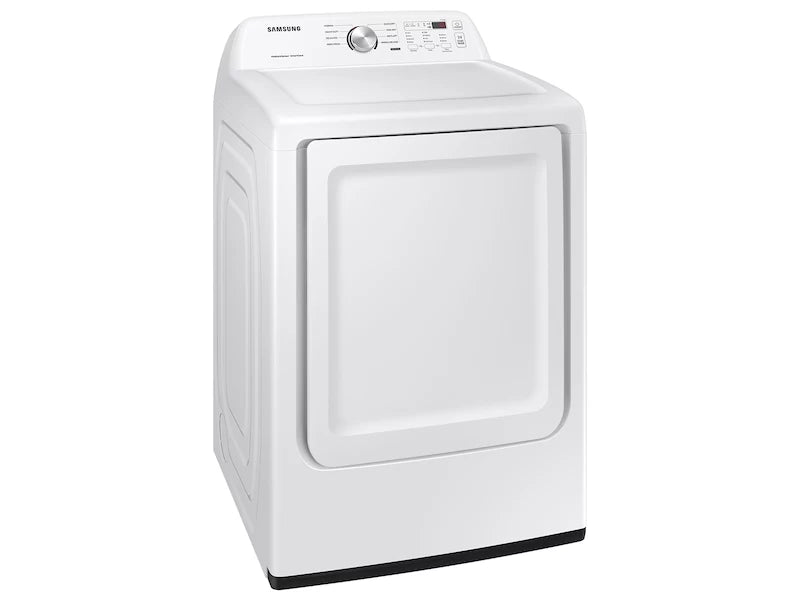 Samsung Sensor Dry, Reversible Dryer Door, 7.2 cu.ft. (DVE45T3200W)