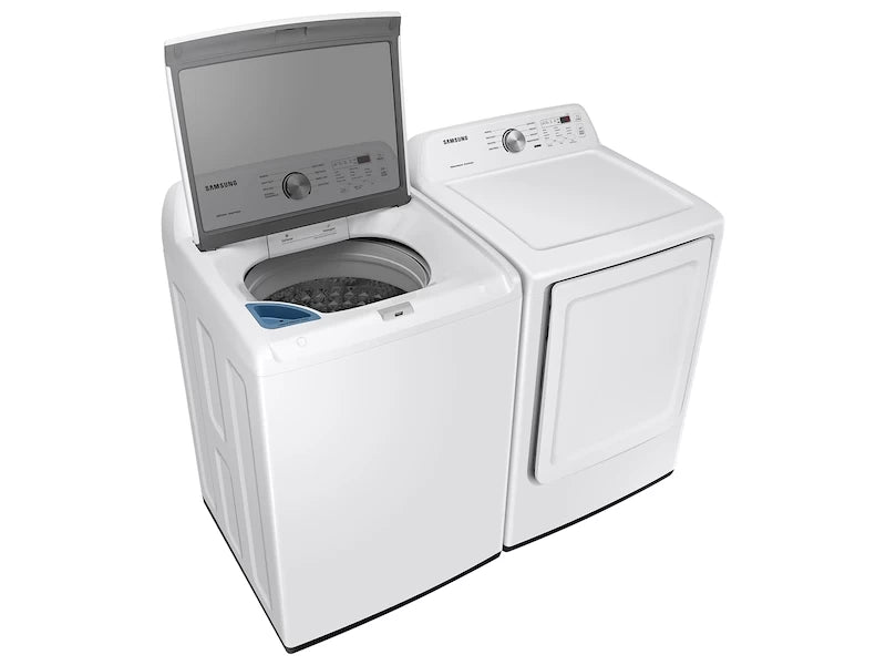 Samsung Sensor Dry, Reversible Dryer Door, 7.2 cu.ft. (DVE45T3200W)
