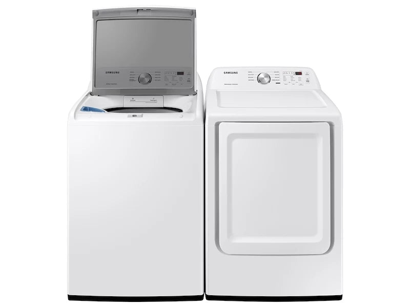 Samsung Sensor Dry, Reversible Dryer Door, 7.2 cu.ft. (DVE45T3200W)
