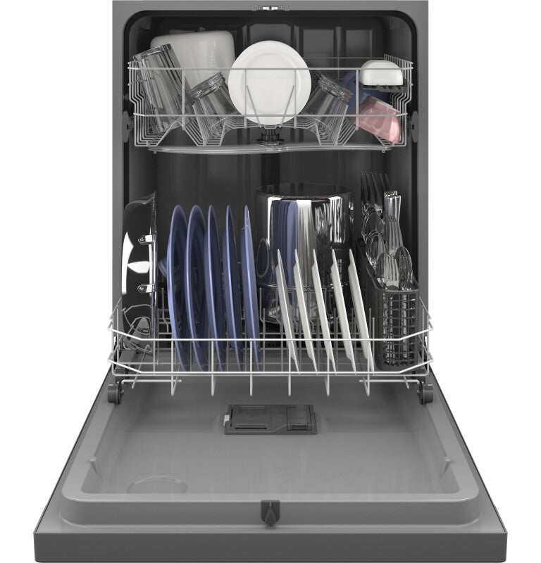 GE Dishwasher with Front Controls (GDF535PSRSS)