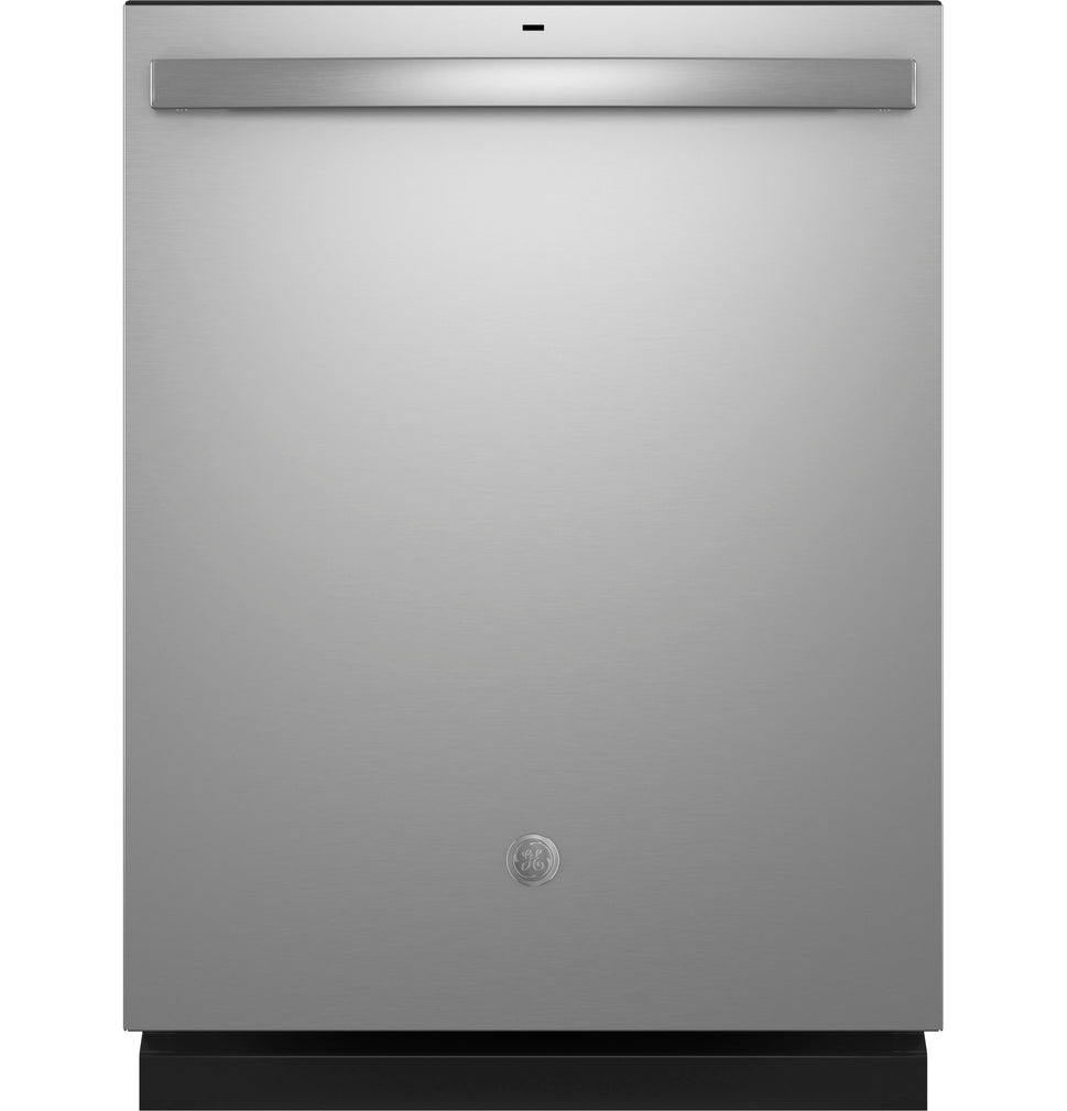 GE Top Control with Plastic Interior Dishwasher with Sanitize Cycle & Dry Boost (GDT630PYRFS)