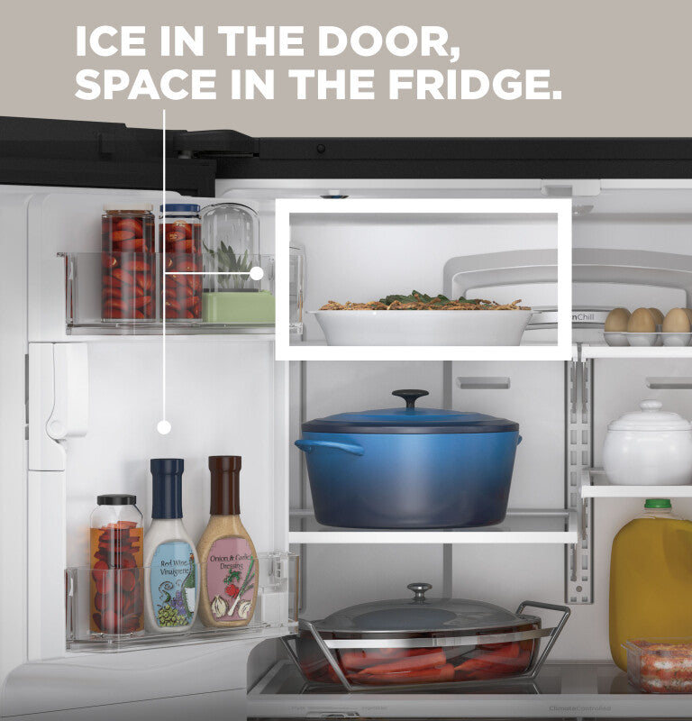 GE 27.7 Cu. Ft. Fingerprint Resistant French-Door Refrigerator (GFE28GYNFS)