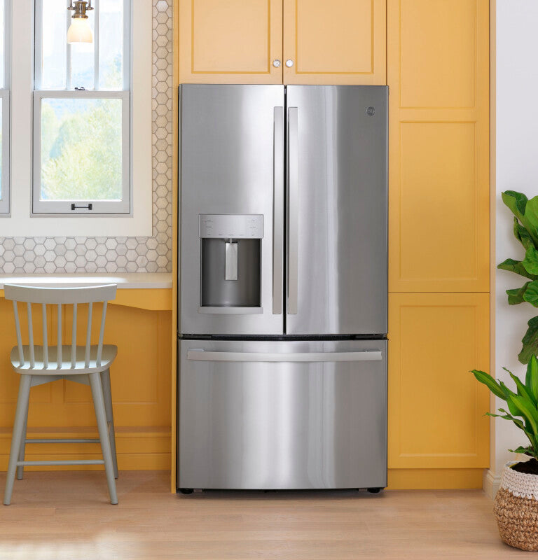 GE 27.7 Cu. Ft. Fingerprint Resistant French-Door Refrigerator (GFE28GYNFS)