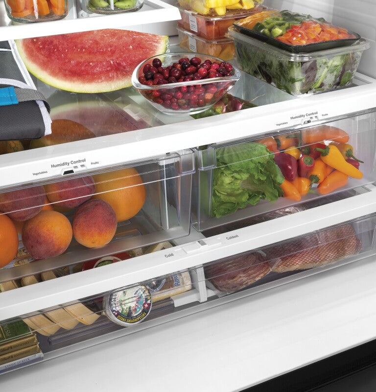 GE 27.0 Cu. Ft. Fingerprint Resistant French-Door Refrigerator (GNE27JYMFS)