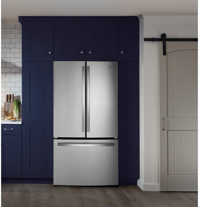 GE 27.0 Cu. Ft. Fingerprint Resistant French-Door Refrigerator (GNE27JYMFS)