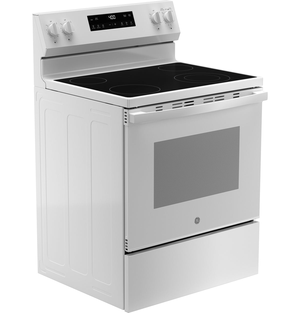 GE 30" Free-Standing Electric Range (GRF400SVWW)