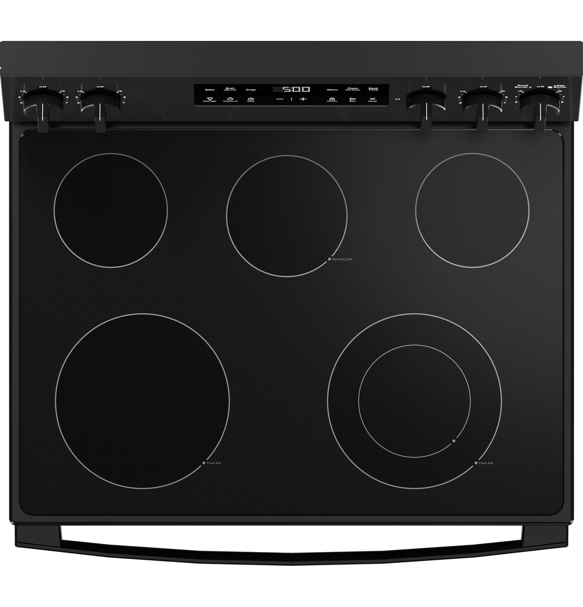 GE 30" Free-Standing Electric Range with Crisp Mode (GRF500PVBB)