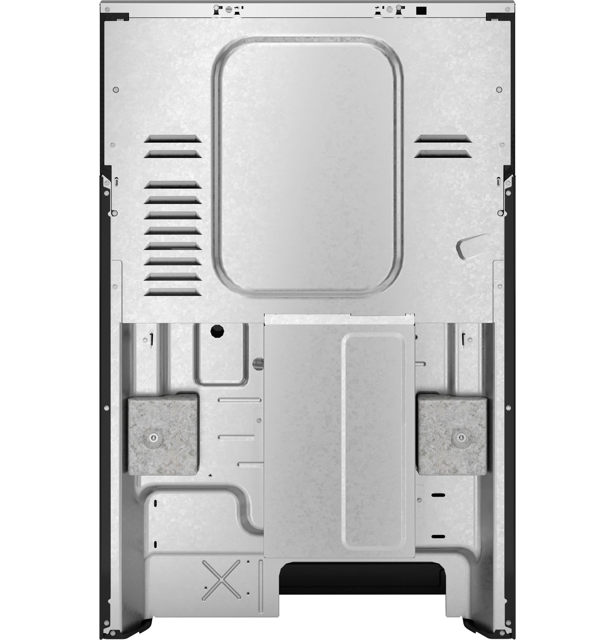 GE 30" Free-Standing Electric Convection Range with No Preheat Air Fry and EasyWash Oven Tray (GRF600AVSS)