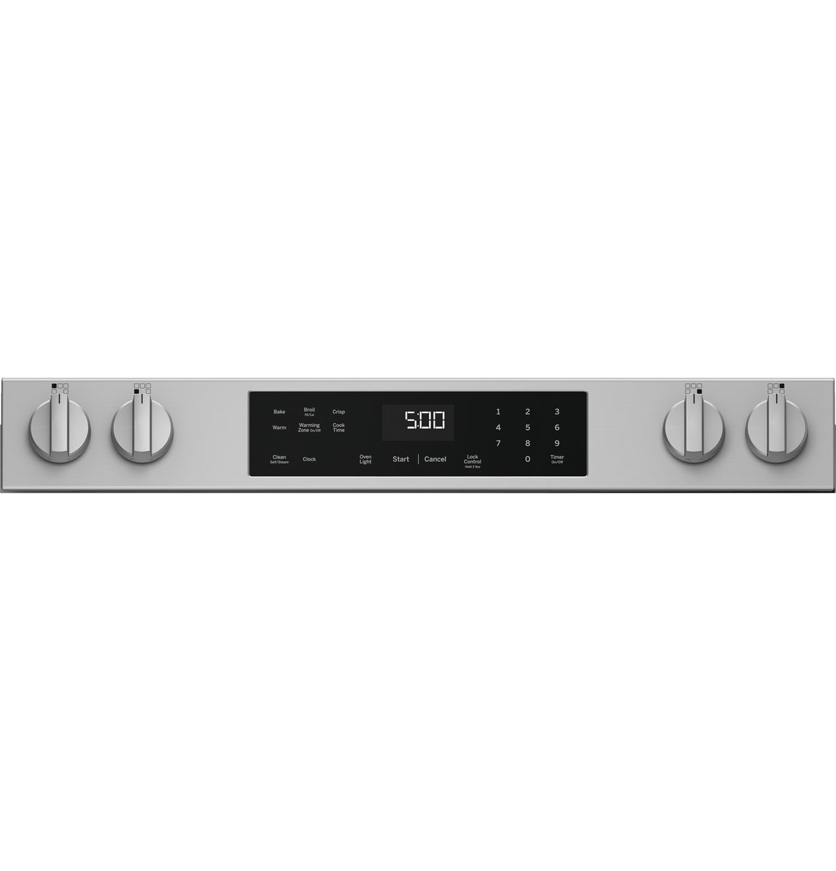 GE 30" Slide-In Electric Range with Crisp Mode (GRS500PVSS)