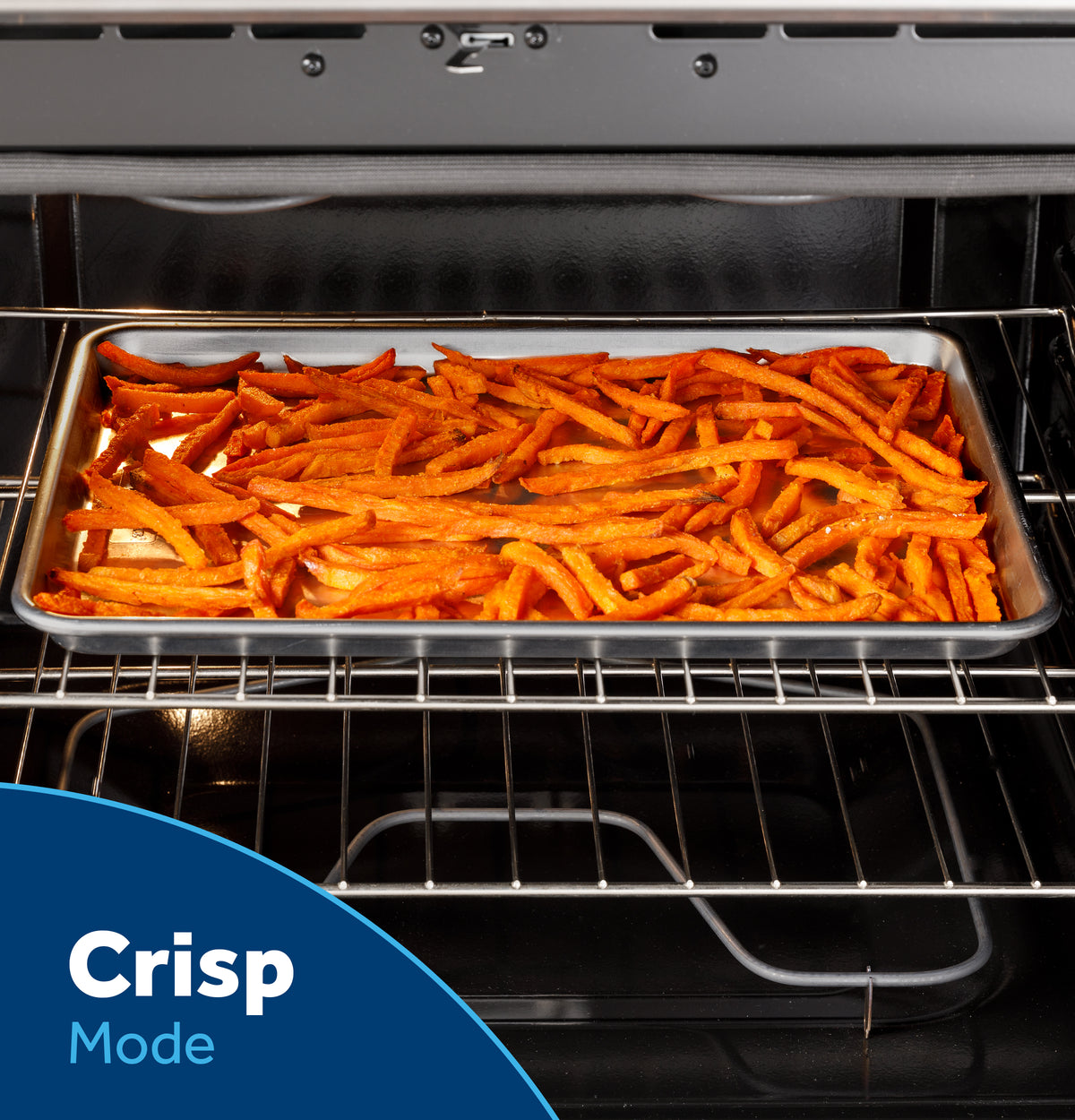 GE 30" Slide-In Electric Range with Crisp Mode (GRS500PVSS)