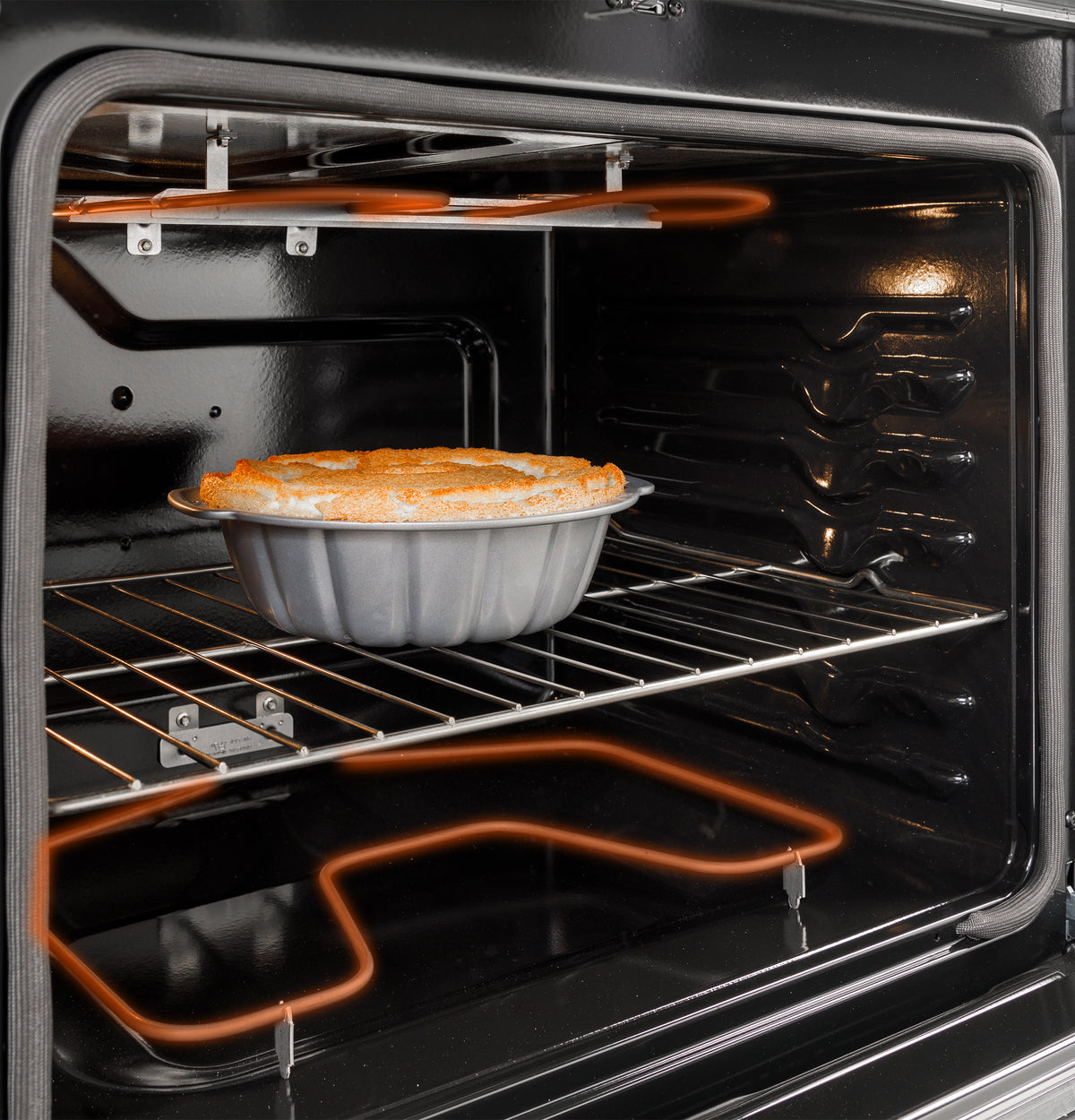 GE 30" Slide-In Electric Range with Crisp Mode (GRS500PVSS)