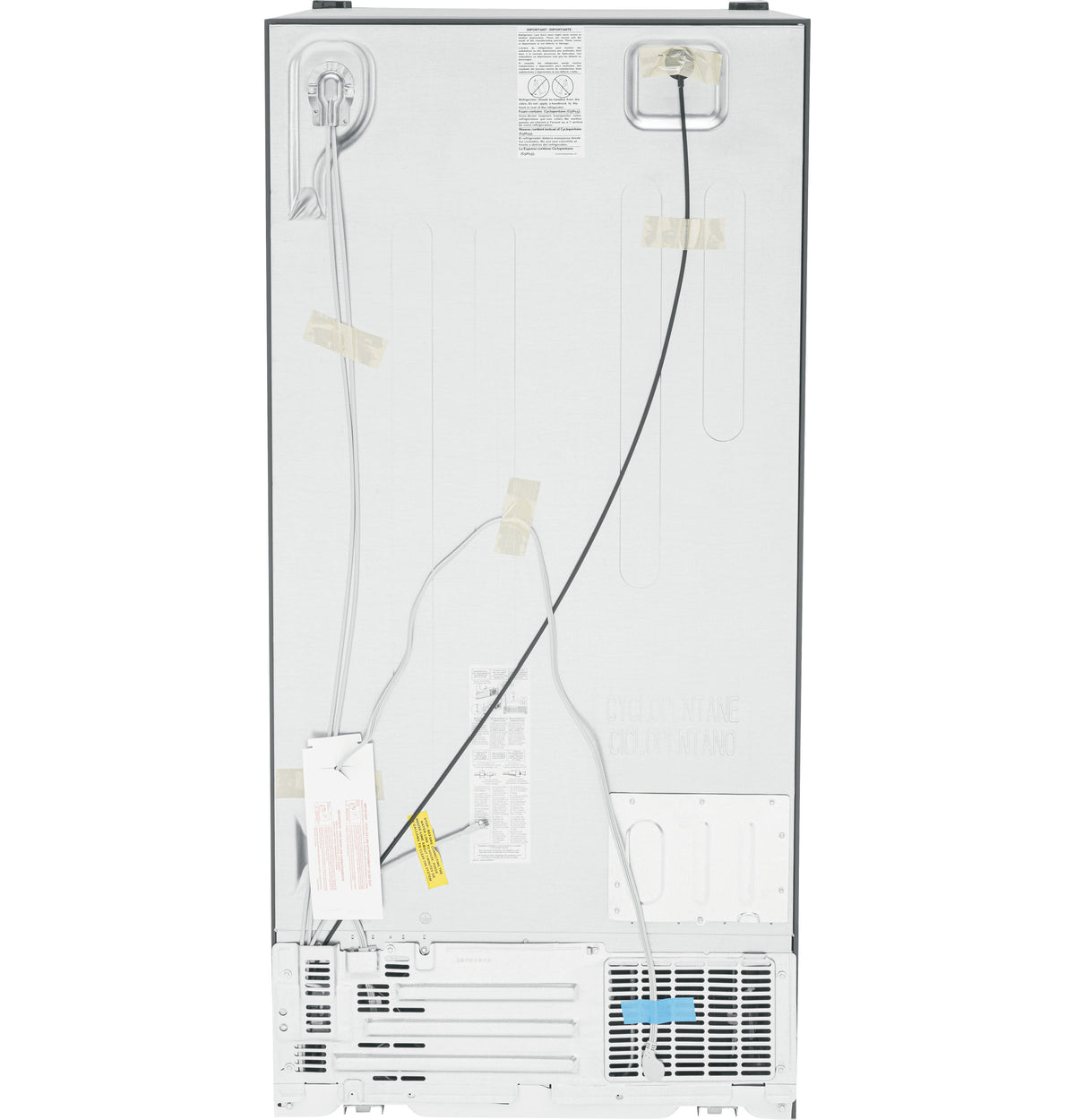 GE 23.0 Cu. Ft. Side-By-Side Refrigerator (GSS23GYPFS)