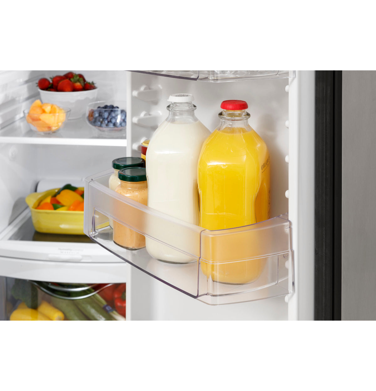 GE 23.0 Cu. Ft. Side-By-Side Refrigerator (GSS23GYPFS)