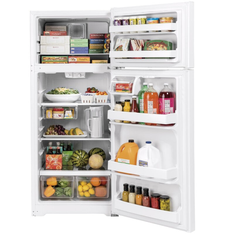 GE 17.5 Cu. Ft. Top-Freezer Refrigerator (GTS18HGNRWW)