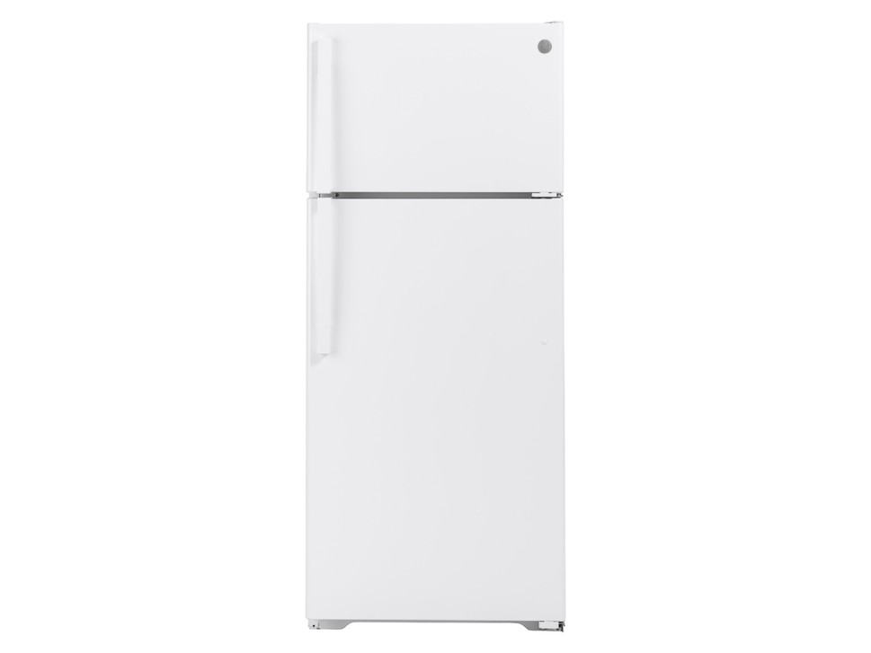 GE 17.5 Cubic Foot Top Mount Refrigerator White