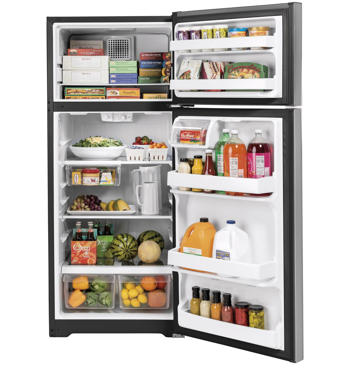 GE 17.5 Cu. Ft. Top-Freezer Refrigerator (GTS18HYNRFS)