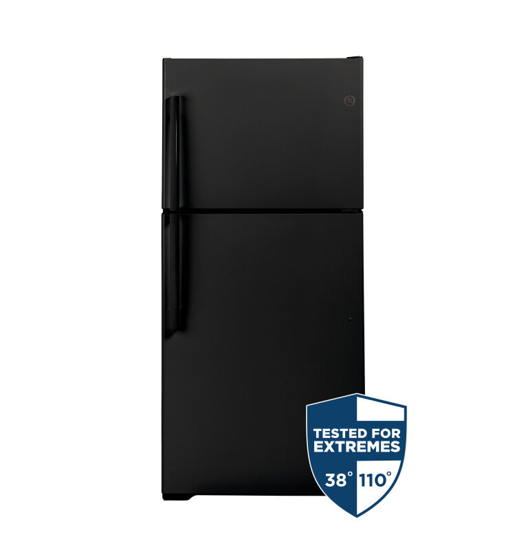 GE 21.9 Cu. Ft. Garage Ready Top-Freezer Refrigerator (GTS22KGNRBB)