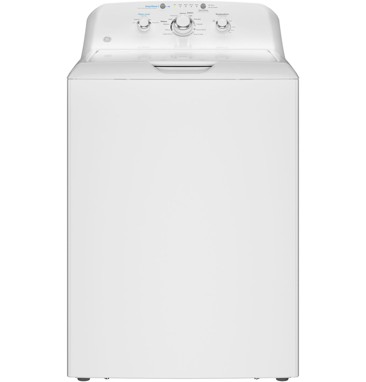 GE 4.0 cu. ft. Capacity Washer with Stainless Steel Basket and Water Level Control (GTW325ASWWW)