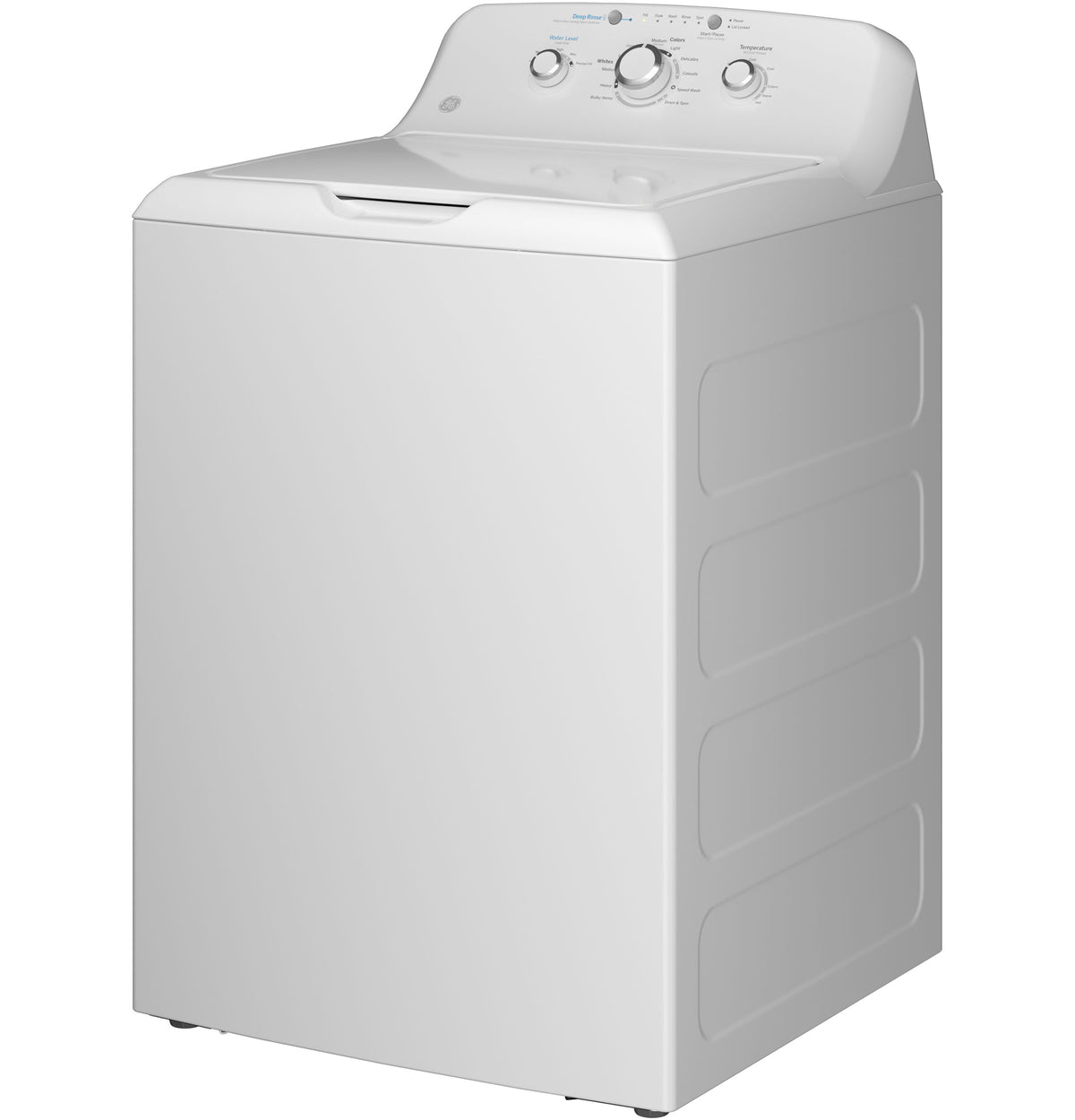 GE 4.0 cu. ft. Capacity Washer with Stainless Steel Basket and Water Level Control (GTW325ASWWW)